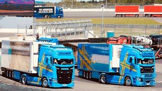 Truck Korso vom Sonntag beim Truck Grand Prix 2024 am Nürburgring
