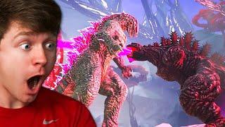 Reacting to EVOLVED GODZILLA vs EVERY GODZILLA the ARK BATTLE!