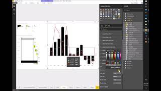 Microsoft Power BI Ultimate Variance Chart July 2018 by dataviz.boutique