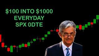 HOW TO 10X YOUR MONEY EVERYDAY WITH SPY SPX 0DTE OPTIONS STRATEGY