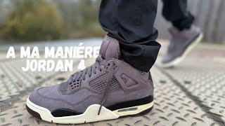 One Small Problem.. Jordan 4 x A Ma Maniere Review & On Foot