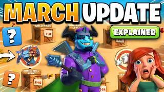 March 2025 Update & Events Calendar Explained - New Medal Event in Clash of Clans