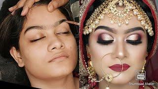 Asian Bridal Makeup tutorial | Nadia's Makeover