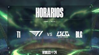 GRAN FINAL - T1 VS BLG - WORLDS 2024 - LEAGUE OF LEGENDS