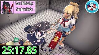 Genocide Ending Speedrun (Yandere Mode Difficulty) - Yandere Simulator