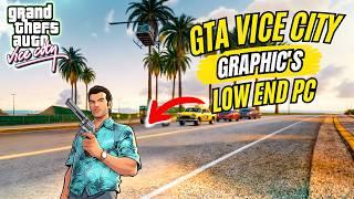 GTA Vice City *HD Graphic’s* For Low End PC | 1GB Ram | No GPU | 2024 Best Mod For GTA VC