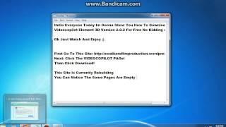 How To Download Videocopilot Element 3D Version 2 For Free