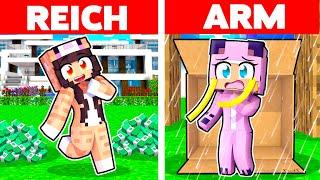 REICHE Schwester vs. ARME Schwester!  Minecraft
