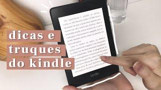 DICAS SECRETAS do Kindle + os recursos que eu MAIS USO