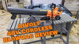 AIVOLT 40V Cordless Leaf Blower and Vacuum: The Ultimate Review