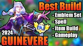 GUINEVERE BEST BUILD 2024 | TOP 1 GLOBAL GUINEVERE BUILD | GUINEVERE - MOBILE LEGENDS | MLBB