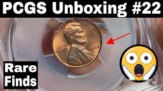 PCGS Unboxing 22 - Graded Coins Found Coin Roll Hunting and More