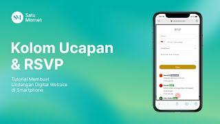 Cara Membuat Undangan Digital Website Part 13 - Kolom Ucapan & Konfirmasi Kehadiran