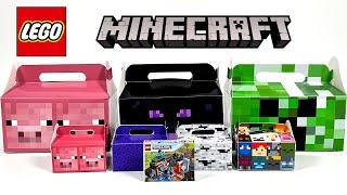 UNBOXING LEGO MINECRAFT Box ⁉️ (MUST SEE!!🫢) Crafting by Me!