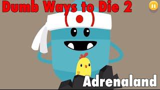 Dumb Ways to Die 2 - ALL Adrenaland Wins and Fails! [HD] [60fps]