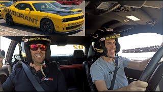 RACING SCHOOL with a MANUAL HELLCAT! (Ft. SRTMUSH)