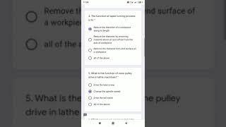 National level Quiz on Machine tools || mechanical engineer|| free certificate|| online quiz