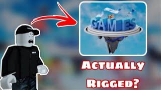 “THE GAMES” Event Is ACTUALLY RIGGED?! (ROBLOX DRAMA)