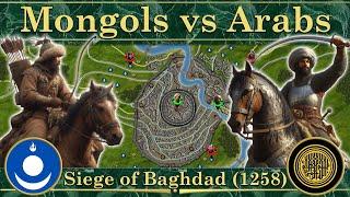 Mongols vs Arabs. Siege of Baghdad (1258)