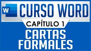 Curso Word - Capitulo 1, Carta sencilla (Formal)