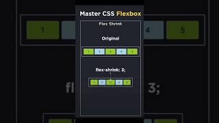 Flex shrink #css #coding #codingtutorial