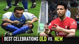 Best Celebrations Old vs New In FIFA