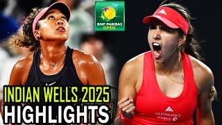 Naomi Osaka 大坂 なおみ vs Camila Osorio Round 1 Highlights | Indian Wells 2025