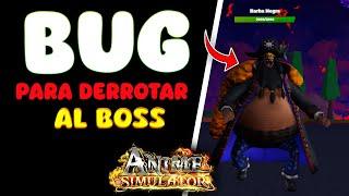 BUG PARA MATAR AL BOSS EN ANIME FIGHTING SIMULATOR ROBLOX