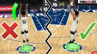 HOW TO GREEN EVERY SHOT IN NBA 2K20 MYTEAM! USE THESE SHOOTING TIPS TO GO 12-0 IN UNLIMITED!