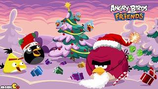 Angry Birds Friends Facebook Holiday Tournament All Level 1-6 Walkthrough 3 Star