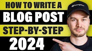 How to Write an OPTIMIZED Blog Post for Beginners (STEP-BY-STEP)