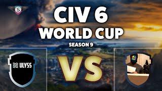 Civ6 | CWC Season 9 | Ulyss vs Team 2.50 | PlayOffs - Game 1