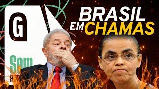 Acuado por recorde de queimadas, Lula culpa os outros por problemas petistas