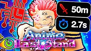 Evolving The 0.1% GODLY Sukuna in Anime Last Stand!