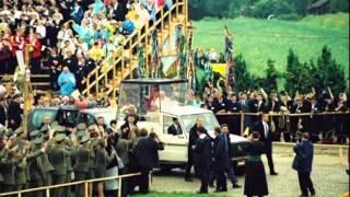 Papież Jan Paweł II w Starym Sączu 16.06.1999 r - fotoreportaż Jerzego Cebuli