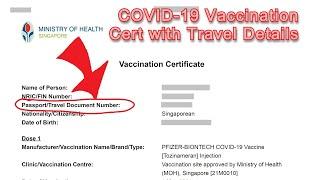 How to Get a Vaccination Certificate with Passport Details