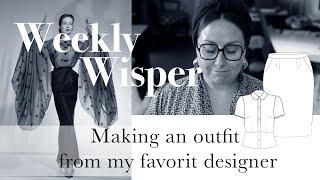 Making an outfit from my favourite designer