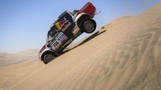 Champion ski jumper turned rally car racer for Dakar 2014