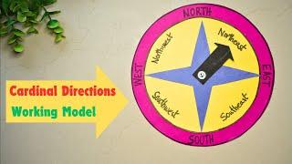 Cardinal and Intermediate Directions project model | Directions model | Exhibition model for school