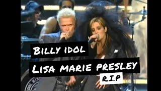 Billy Idol & Lisa Marie Presley , Steve Stevens - White Wedding Live 2005. R.I.P Lisa Marie Presley.