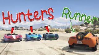 Rocket Voltic VS 3 Scram Jets! | GTA Manhunt