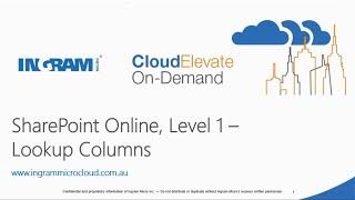 Introduction to Lookup Columns in SharePoint Online