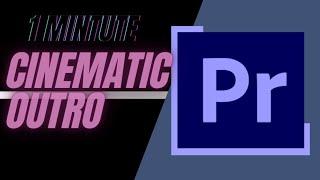 How to CINEMATIC CROP OUTRO EFFECT in Adobe Premiere Pro| #premierepro #tutorial #effects #cinematic