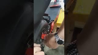 Kugoo M4 pro scooter brake adjustment video