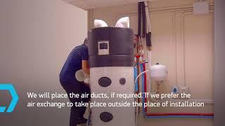 TESY - AquaThermica - Heat Pump Installation Video 2021 - English