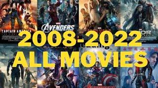 Marvel Movies|2008-2022|All movies|Order list|The SAK Production