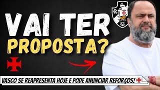 NOVIDADE IMPORTANTE SOBRE MARINAKIS NO VASCO: VAI FAZER PROPOSTA? | VASCO PODE ANUNCIAR REFORÇO HOJE