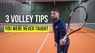 3 Volley Tips You Were NEVER Taught in Tennis!