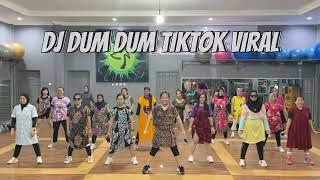 DJ DUM DUM TIK TOK VIRAL | SENAM KREASI | ZUMBA | CHOREOGRAPHY | EDITA FEBRIANA