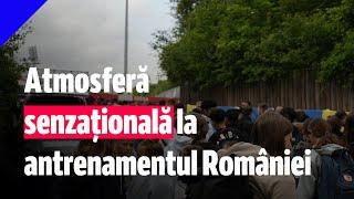 Atmosferă senzațională la antrenamentul României | GOLAZO.ro